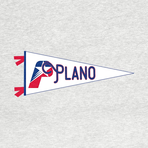 Plano Flag Pennant by zsonn